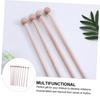 Toyvian Mallet Slagverkspinner, Xylofon Trommestikker, Tre Trommestikker, Slaginstrument Mallets for Klokkespill, Bjeller og Bjeller (20 stykker)