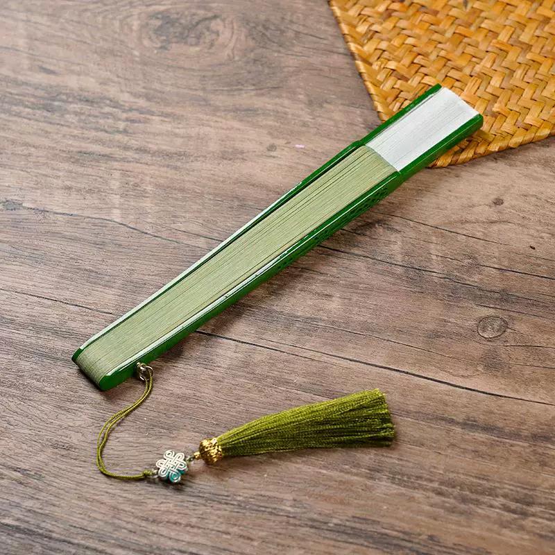 New Chinese-Style Traditional Folding Fan for Dance, Hanfu, and Cheongsam, with Hollowed-Out Craftsmanship and Small Fan Bones