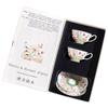 High Value Light Luxury Creative Coffee Cup And Saucer Gift Box Set New Year'S Anniversary Activities Practical Afternoon Tea Souvenir Gift