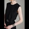Wudao 12 Momme Mulberry Silk Sleeveless A-line Dress