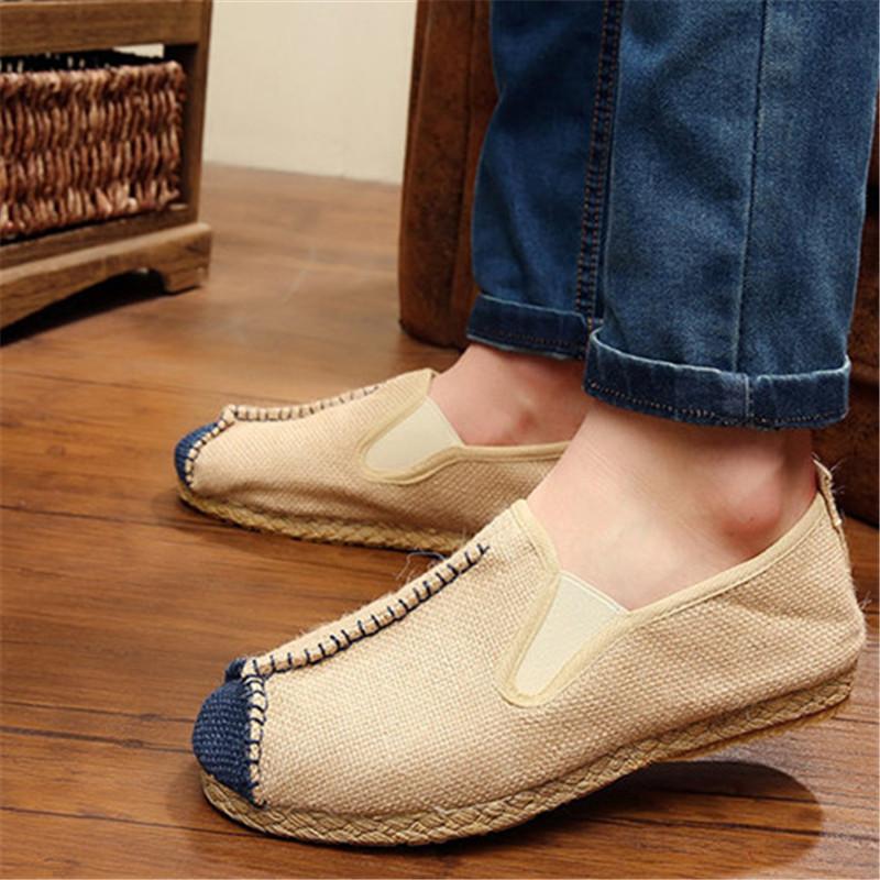 Kup Mens Shoes Casual Male Breathable Canvas Shoes Men Chinese Fashion