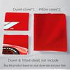 3Pcs F1 Cars Bedding Sets For All Sizes New 3D Printed Bed Cover Comforter Duvet Cover Pillowcase Bedroom Decoration