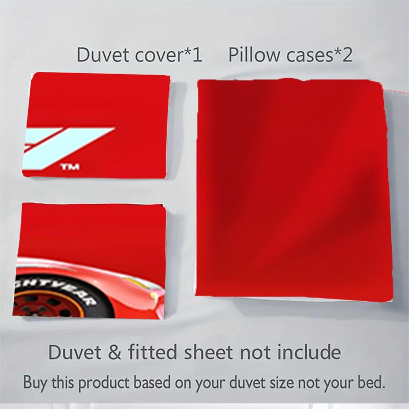3Pcs F1 Cars Bedding Sets For All Sizes New 3D Printed Bed Cover Comforter Duvet Cover Pillowcase Bedroom Decoration