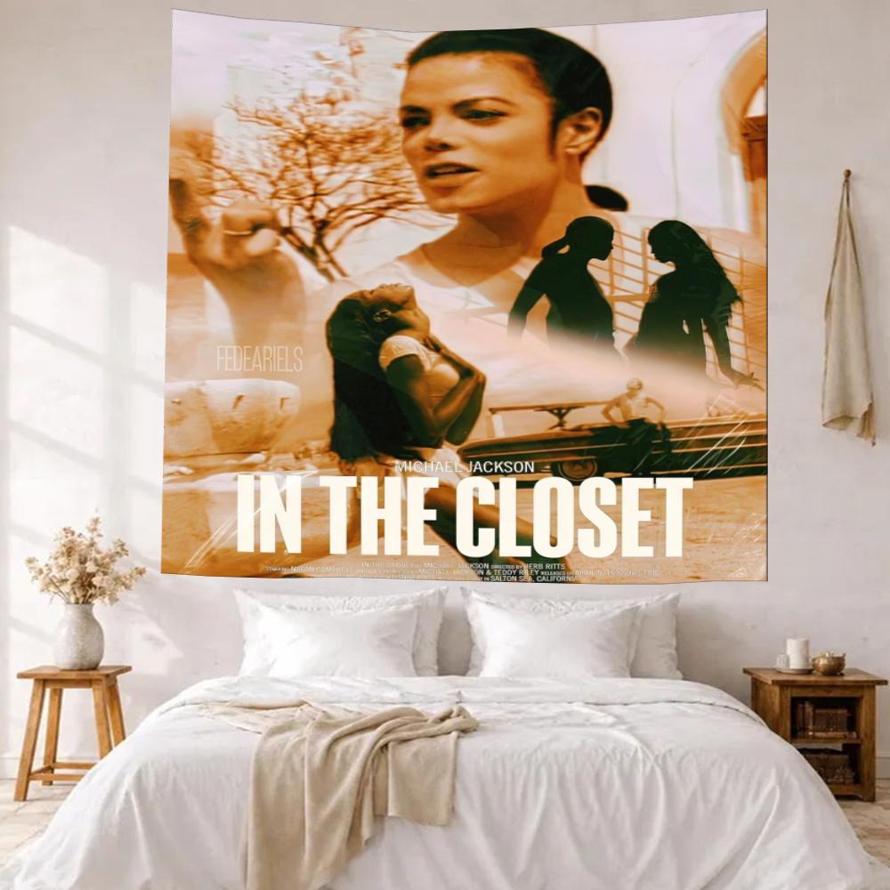 Michael Jackson Tapestry Wall Hanging Customize Wall Tapestry Home Decor Room Decor Backdrop Wall Art Room Decor