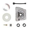 Silbernes Ölpumpen-Schneckenrad Metall Rund Kupplungs-Staubschutz Einfach zu montieren Kompakt für HUSQVARNA 61 66 266 268 266XP 268XP 272XP