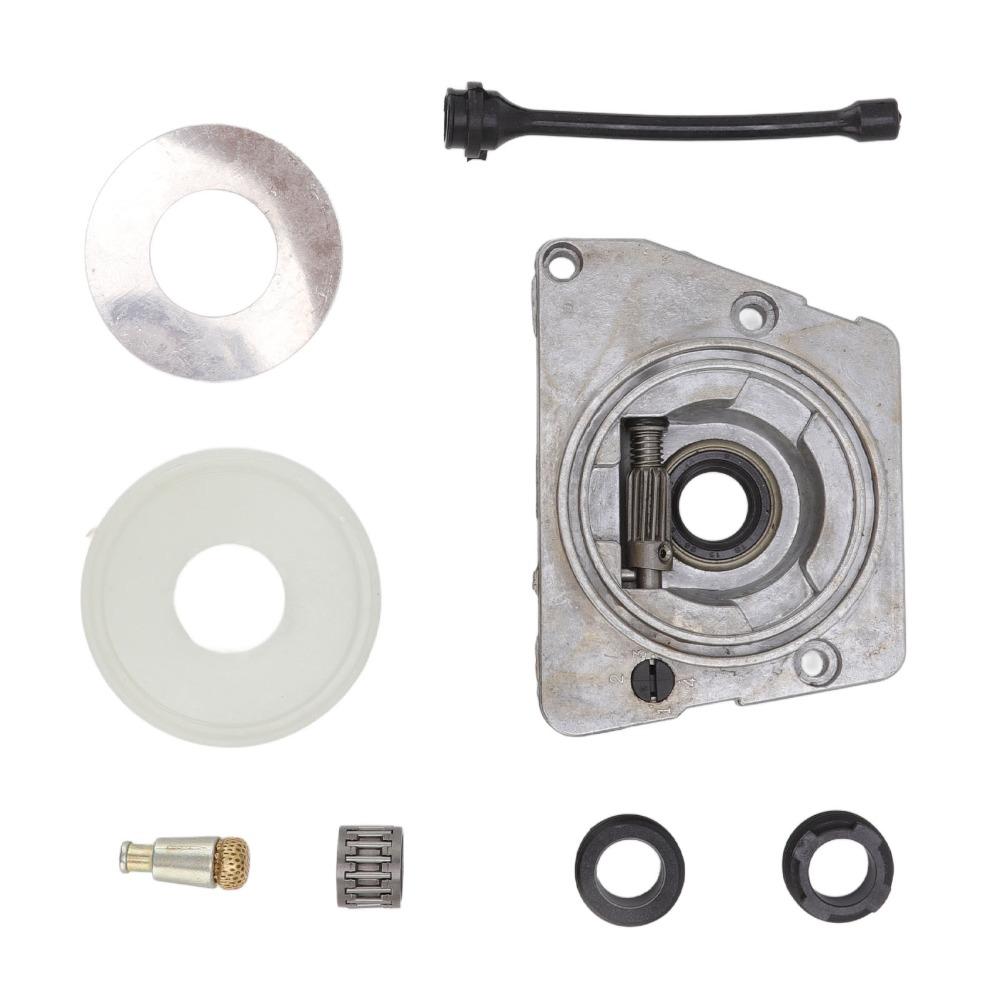 Silbernes Ölpumpen-Schneckenrad Metall Rund Kupplungs-Staubschutz Einfach zu montieren Kompakt für HUSQVARNA 61 66 266 268 266XP 268XP 272XP