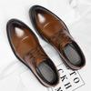 Luxury Men's Leather Shoes Classic Business Dress Shoes British Style Casual Leather Shoe Men's Wedding Shoes Zapatos De Hombre