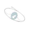 Swarovski Swan shape bracelet women's silver 5628552