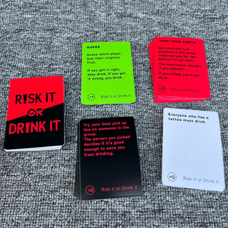 Engaging Risk It Or Drink Adult Party Game For Hilarious Game Night Fun