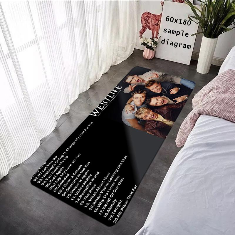 Door Mats Interior Foot Rug Welcome W-Westife Floor Mat for Entryway Soft Hallway Carpet Kitchen Rugs Fluffy Home Decoration