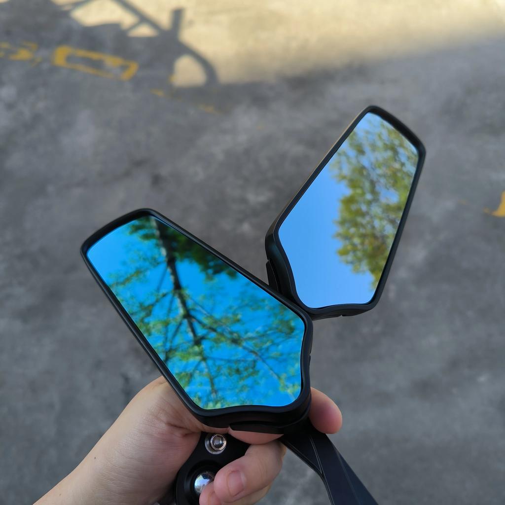 Universal Motorcycle Rearview Mirrors Cafe Racer Old School Scooter Off-road 8mm/10mm Side Mirror