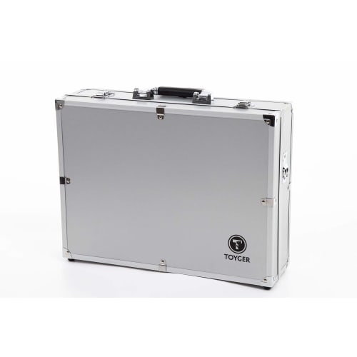 

Алюминиевый кейс-атташе для хранения TOYGER CEO, вмещает более 5000 карт (Серебряный)