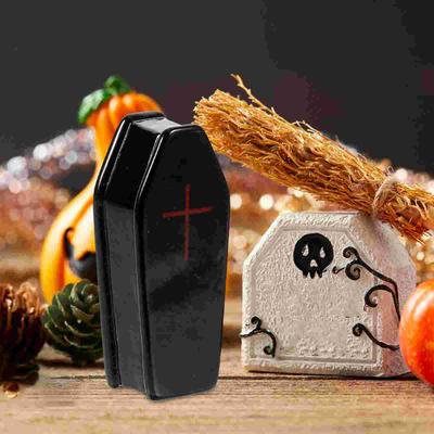 20 Pcs Mini Coffin Tombstone Graveyard Decor Halloween Party Props Resin Yard Stone Cemetery Headstone Grave Stones Halloween