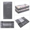 Foldable Under Bed Storage Bag Clothes Storage Bags with Clear Window & Handles Dustproof Clothes Bag for Home Storage