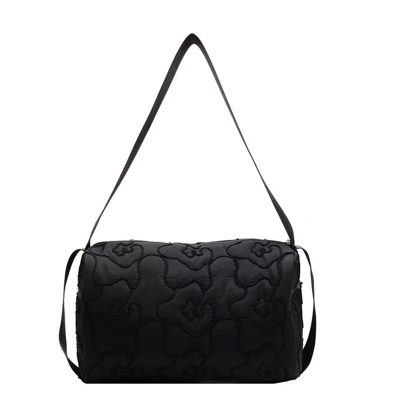 

Весенняя вместительная сумка через плечо для поездок на работу, повседневная модная вышитая сумка кроссбоди, персонализированная женская сумка, повседневная сумка