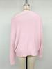 Autumn/Winter 2026 Loose European & American Style Wool Knit Pullover - Women's Long Sleeve Sweater