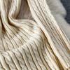 Retro V-Neck Thick-Knit Dress for Women Autumn Winter Elegant Solid Twist Jacqurd Slim Sweater Fishtail Dress