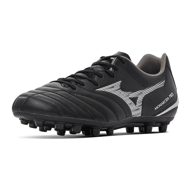Mizuno Monarcida Neo 3 Select Ag Comfortable Versatile Non-Slip Durable Fit Soccer Shoes Men Sneaker Black Silver P1GA242603