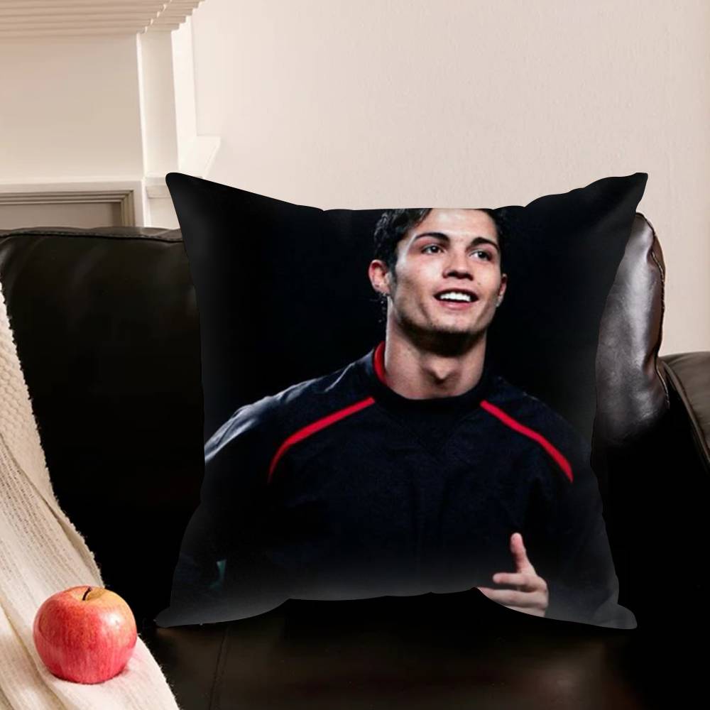 C-Cristiano-O R-Ronaldo-O Kussensloop Voor Sofa Kamer Kantoor Decor Afdruk Beschermer Kussenhoes Valentijnsdag Cadeau Op Maat