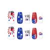 Independence Day Nail Stickers & Art - Ballet Style Removable & Wearable Nail Pieces