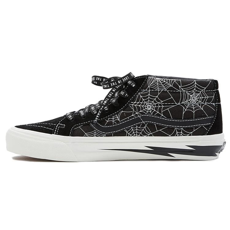 

Vans Goodhood X Vault Og Sk8 Mid Lx Retro Sneakers Black White VN0A3ZCDRJZ 36.5