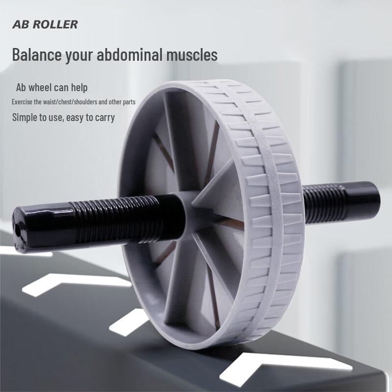 WEZHO Double Wheel Silent Abdominal Roller