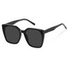 Popular Square Round Face Glasses Sunscreen Fashionable Unisex Large Frame Sunglasses Hot-Selling Sunglasses