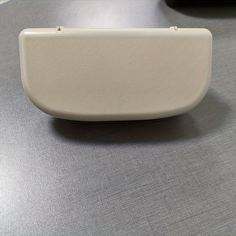Car Glasses Holder - Universal Fit, Multi-Functional ABS Resin Storage Box with One-Handed Pop-Up, Card Slot for Vehicle