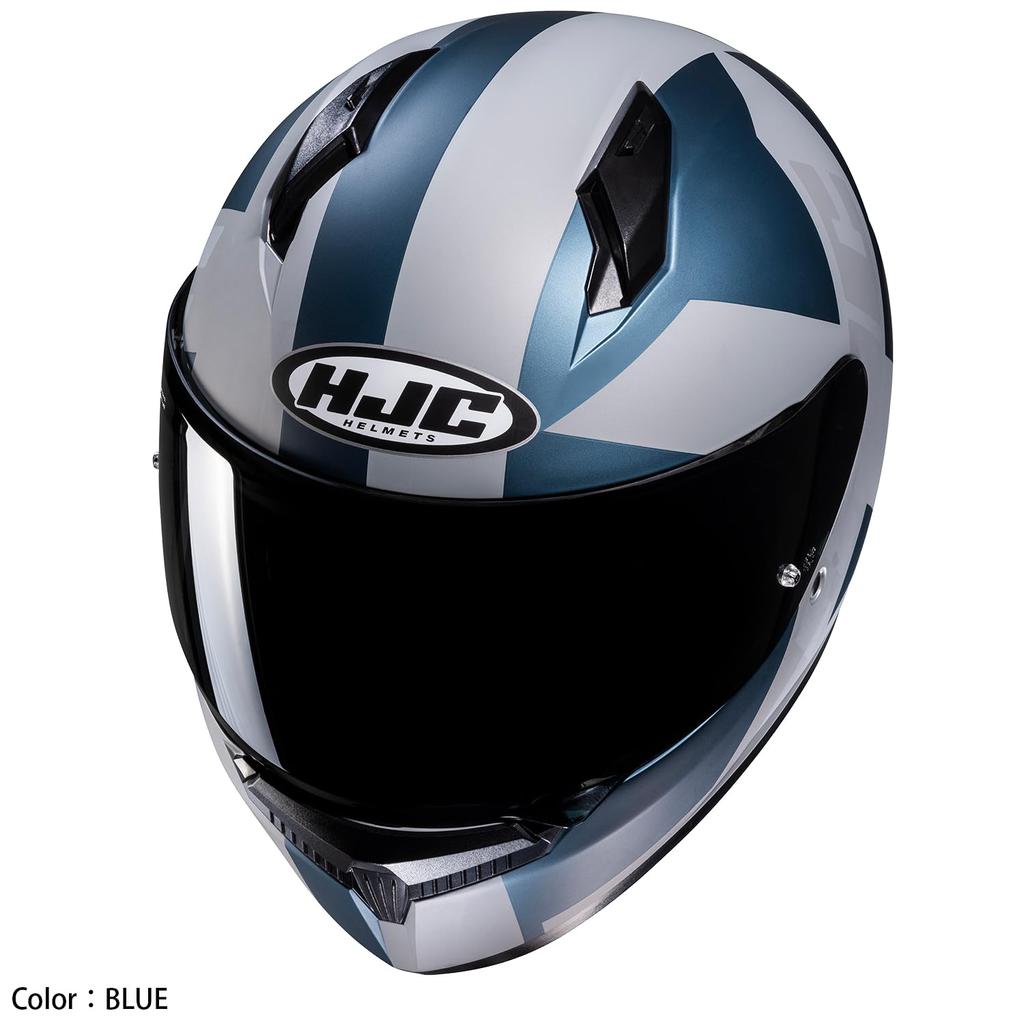 HJC HELMETS Motorcycle Helmet C10 FLASH GREEN M HJH259 (MC4HSF)