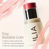 Ilia Multi Stick Cream Blush + HiGhliGhter + Lippenstift 0,15 Unzen 4,5 g Lady Bird Neutrales Rosé
