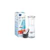 Bouteille Filtrante - BRITA - Blanc Graphite - 1,3L - 6 Filtres MicroDisc - Compatible Lave-vaisselle