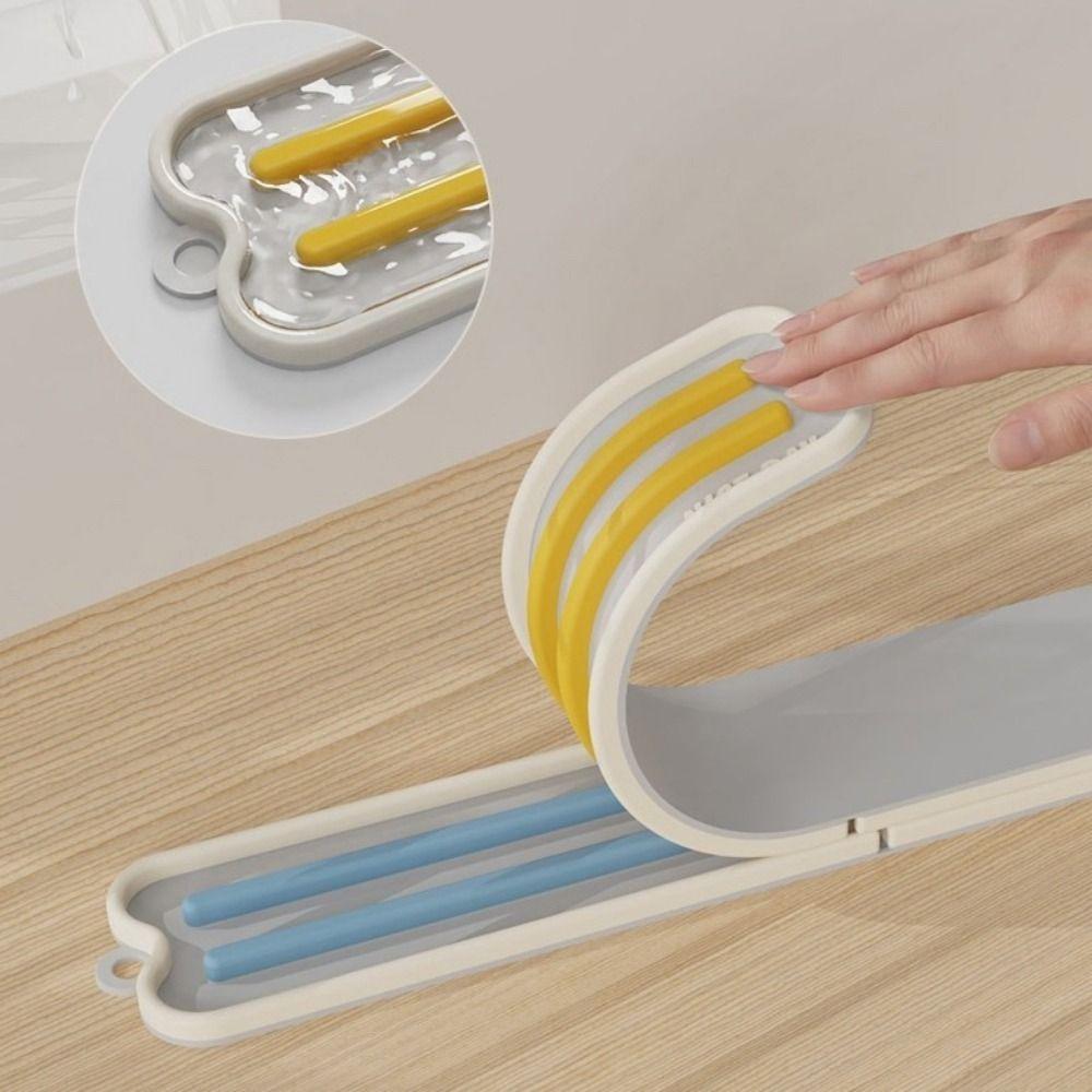 Heat Insulation Spatula Storage Mat Folding Cutting Board Mat Practical Soap Drain Mat  for Kitchen
