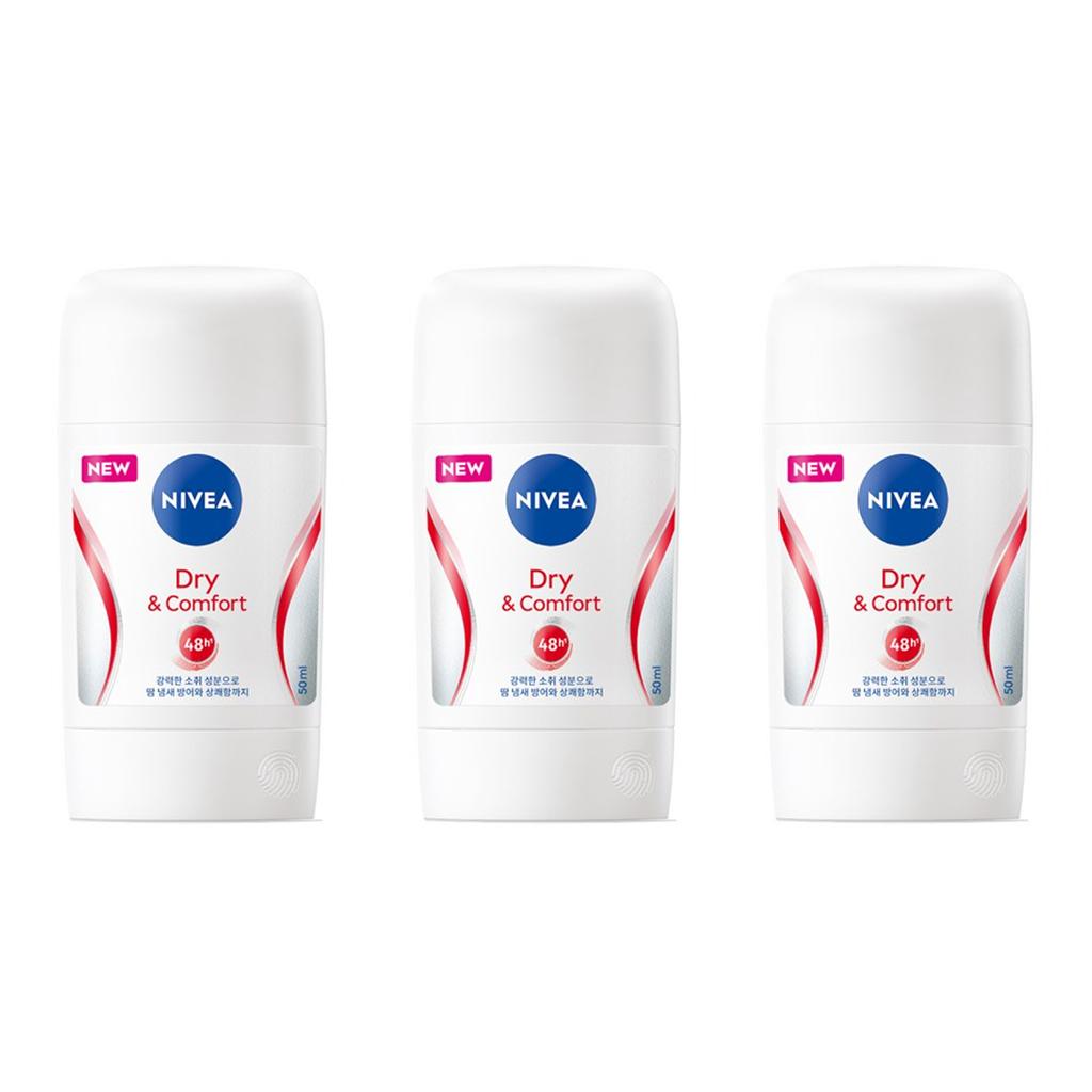 Дезодорант-стик Nivea Dry And Comfort 50мл (3 варианта) #1PCS — фото 3