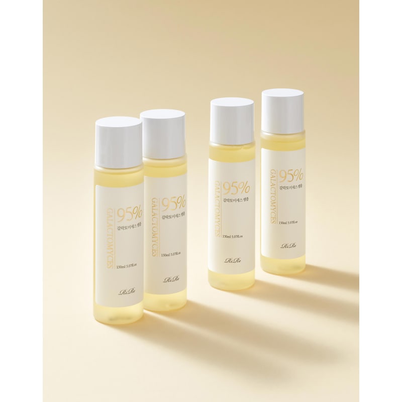 Purified Water ZERO Skin Barrier Strengthening Galactomyces Ampoule 95% 150ml X 2 + Cotton Peeling Pads (40 Sheets)