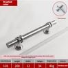 12 Pcs Modern Zinc Alloy Black Gold Door Handles Kitchen Cabinet Handles Solid Drawer Knobs Fashion Furniture Handle Hardware