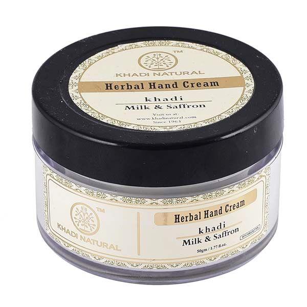 Натуральный питательный крем для рук с Козьим молоком и Шафраном (50 г ...