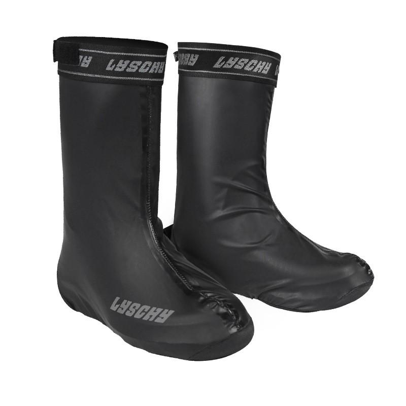 Motorcycle Riding Rain Boot Covers Waterproof Windproof Slip Resistant Adjustable Reflective Elasticized Unisex