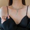 Jewelry Accessories Exaggerated Snake Necklace Metal Iron Zinc Zinc Alloy Clavicle Chain  Girls Gift