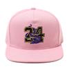 European and American Hard Top Flat Hat Men's Black Mamba Number Fashion Printing Hip-hop Hat Children's Outdoor Sunshade Breathable