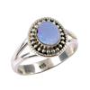 Natural Australian Opal Gemstone 925 Solid Sterling Silver Ring Size 5.5 H1O45
