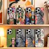 Custodia per Telefono Art F-Frida Kahlo Per iPhone 17,16,15,14,13,12,11 Plus,Pro Max,XS,Colorata Argento Custodia per Telefono Funda Cover