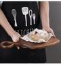 Black Walnut Chopping Board: Couple Leaning Style for Steak, Bread, Baby Food & Fruit - Solid Wood Household Cutting Board