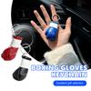 For Fashion Boxing Gloves Keychain Key Ring Backpack Pendant Creative Gift GR Sport Hilux Aygo TDR Yaris Corolla Rav4 CHR