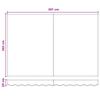 Retractable Awning Sand 400 X 350 Cm Fabric and Aluminum