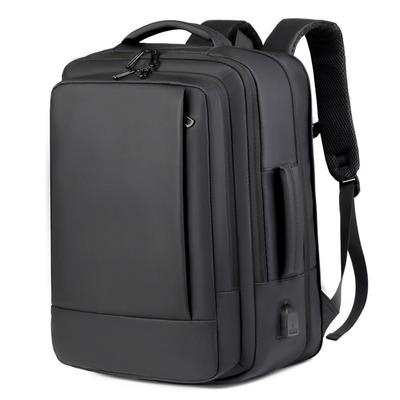 Herren-Rucksack, Computertasche, Großvolumig, Mehrfachfächer, Rucksack für Geschäftsreisen und Pendeln