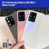 Back Glass Replacement Case Cover Housing For Samsung Galaxy S20 Ultra 5G Back Rear Glass Case With Camera Lens