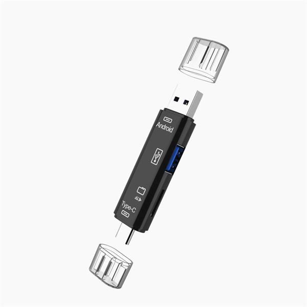 Usb 2.0 Card Reader Adapter Type C USB Micro USB Memory TF OTG Card Reader