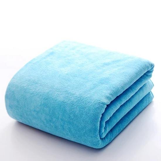 Thick Ultra-Fine Fiber Absorbent Towel, Quick-Drying Soft Sports Sweat-Absorbent Towel, Beauty Salon Bath Towel Men'S And Women