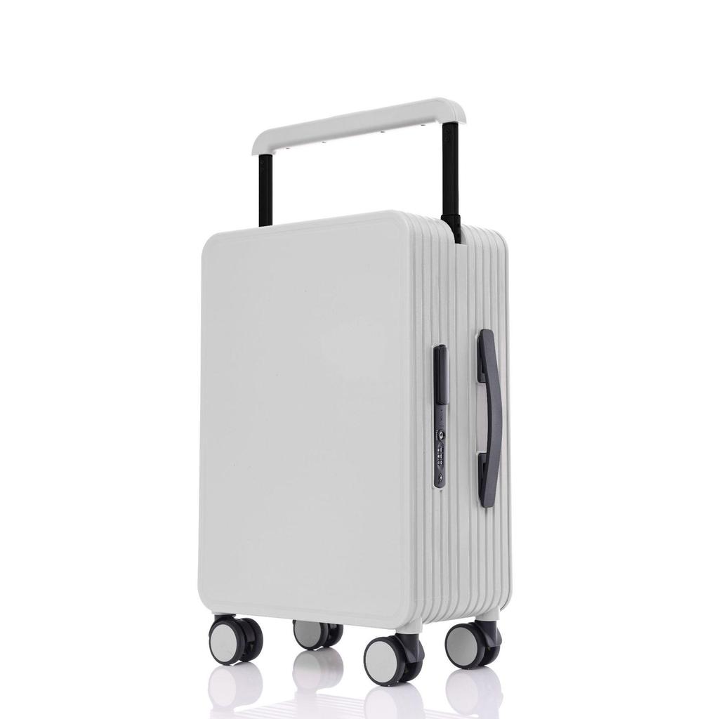 26" Wide Pull Rod Luggage: 20" Lightweight Female Carry-on Suitcase with Silent Wheels and Password Lock.