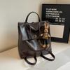New Women's Bag, Retro Double Shoulder Student Bag.